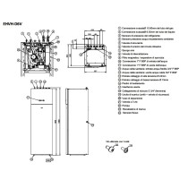 Sistema Daikin Integrated R32 8 kW 230 litri in pompa di calore aria-acqua per riscaldamento, raffrescamento e acqua sanitaria