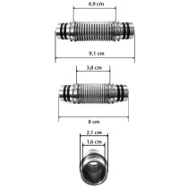 Set compensatori termici per collettori serie EFMAX e FKF