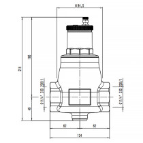 Kit disaeratore da 1"1/4 per pompe di calore MAXA i-290 a partire da 12 kW