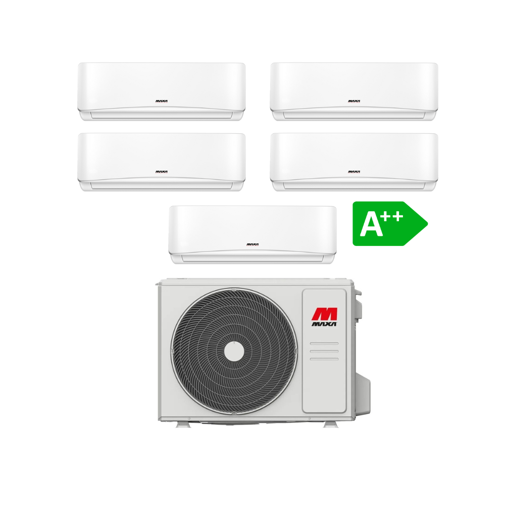 Condizionatore TREDIS penta split MAXA R32 10.5 kw WiFi 9000 + 9000 + 9000 + 9000 + 9000