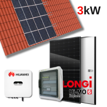 Kit impianto fotovoltaico 3kW