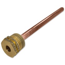 Pozzetto guaina da 1/2" per sonda di temperatura - Lunghezza 120 mm