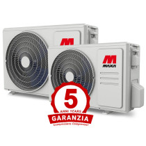 Condizionatore TREDIS dual split MAXA R32 4.2 kw WiFi 9000+9000