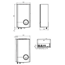 Pompa di calore aria/acqua Split Hi-Therma 8,9 kWt con modulo idronico separato