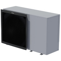 Pompa di calore aria - acqua monoblocco a tecnlogia inverter da 14 kw monofase completa di circolatore, vaso di espansione, valv