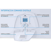 Edea Hybrid ECO V 25/55-8 Sistema ibrido Sime a pompa di calore da 8 kW per riscaldamento, raffrescamento e ACS