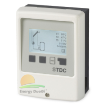 Centralina elettronica digitale STDC completa di sonde per impianti solari termici