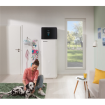 Sistema Daikin Compact R32 H/C 8 kW, 500 litri, R3 in pompa di calore aria-acqua per riscaldamento, raffrescamento, acqua sanita