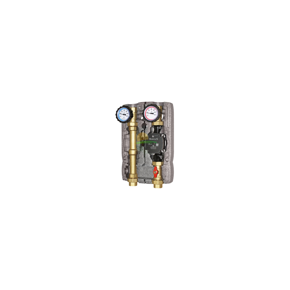 Modulo idraulico a due vie diretto con attacco da 1" F, pompa UPM3 Hybrid 25/70 senza by-pass