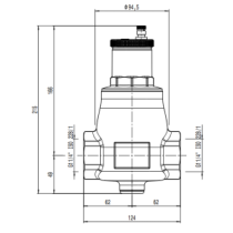 Kit disaeratore da 1"1/4 per pompe di calore MAXA i-290 a partire da 12 kW