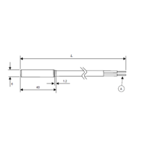 Sonda di temperatura PT 1000