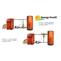 Valvola anticondensa termostatica da 1" M  taratura 60°C- fino a 32 kW