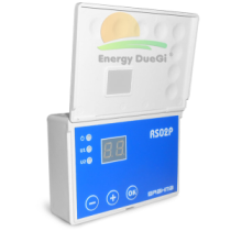 Centralina elettronica digitale RS02P completa di sonde per impianti solari termici
