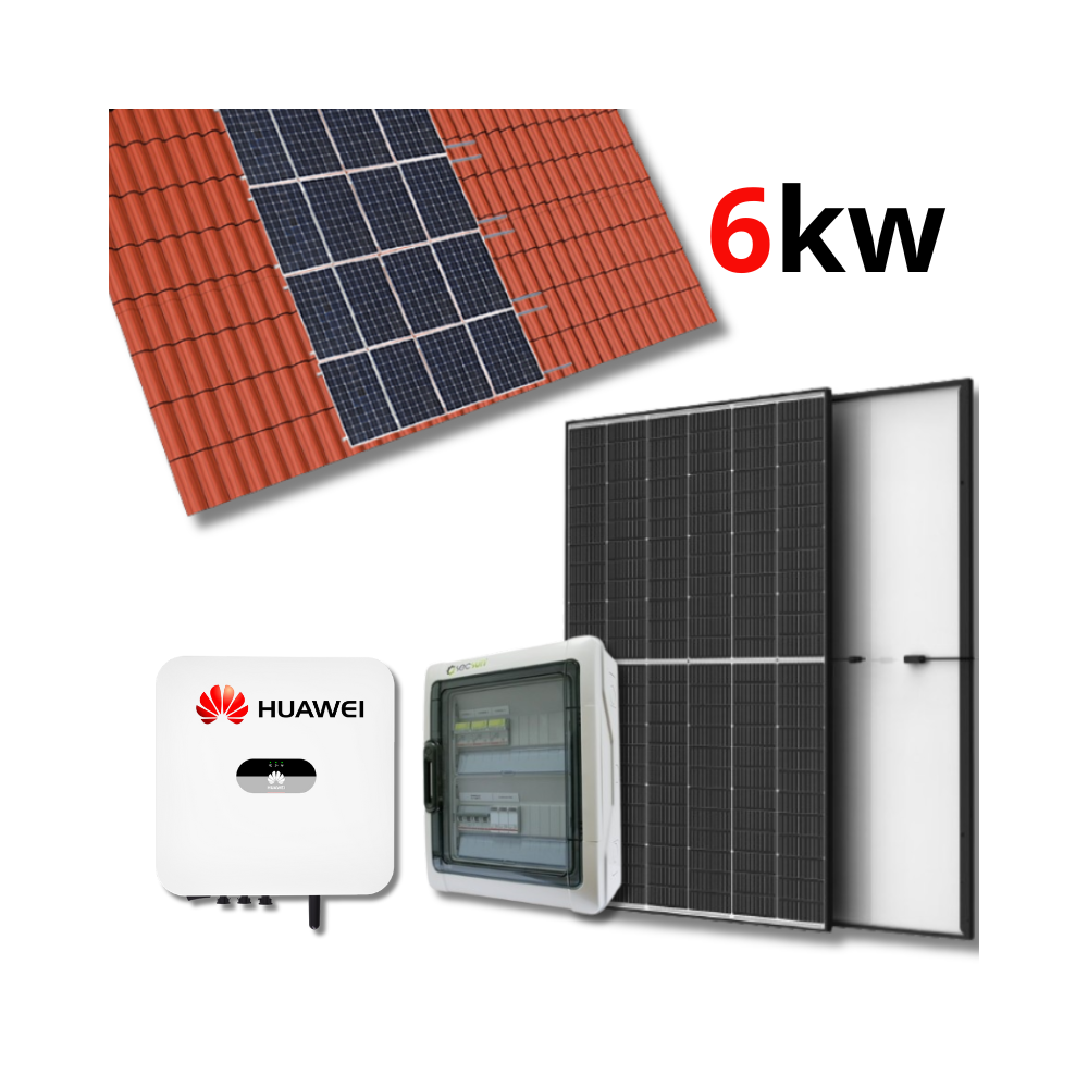 Kit impianto fotovoltaico 6kW