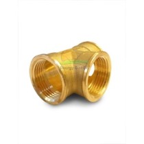 Raccordo a T femmina in ottone 1/2" F