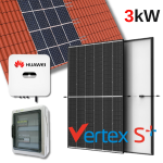 Kit impianto fotovoltaico 3kW