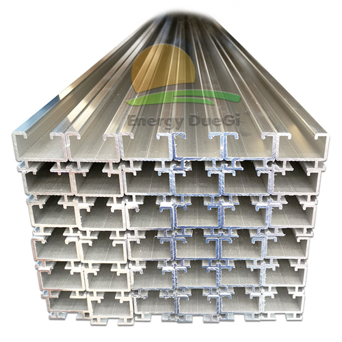 G0413M340 - Profilo di montaggio rapido in lega di alluminio per impianti  fotovoltaici - 3,40 m - PROFILI
