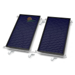 ESV50A4SV - Kit impianto solare termico a svuotamento per produzione Acqua  Calda Sanitaria, 4-6 persone, bollitore 500 litri, 4 pannelli solari -  E2G_Termico